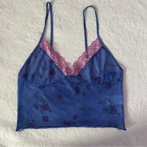 motel rocks brand new without tag sheer tank top